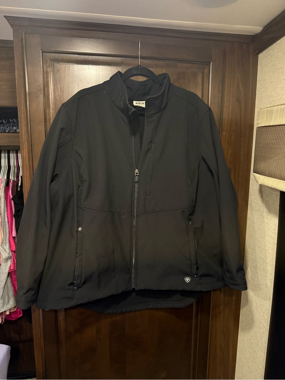 Ariat Women's Black Softshell Jacket - Lightweight Weather Protection